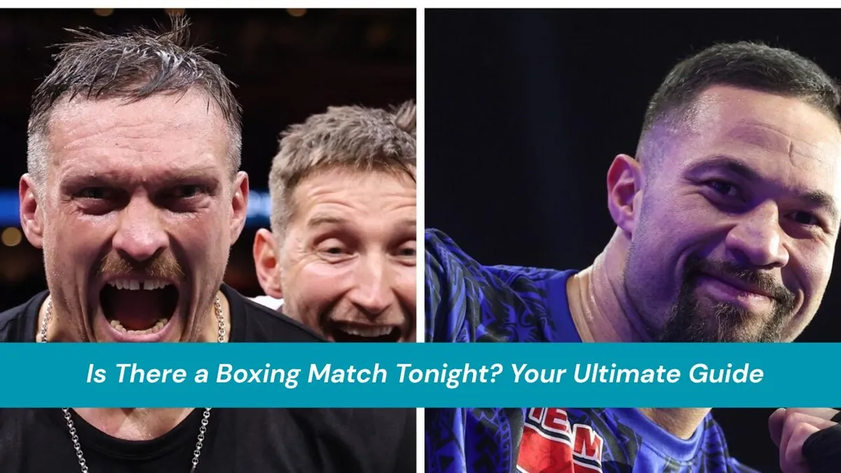 boxing tonight — GB news