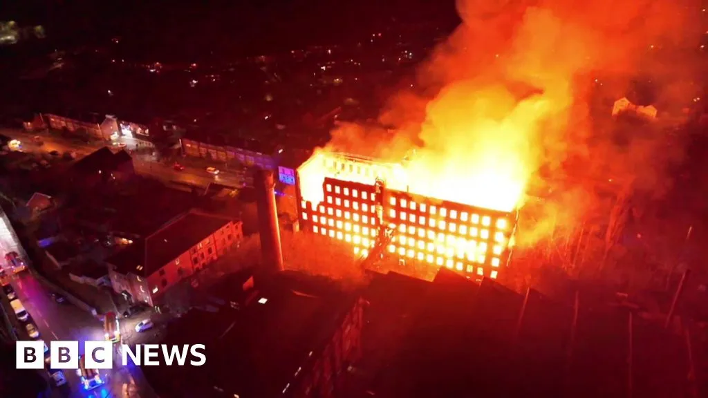 leek fire — GB news