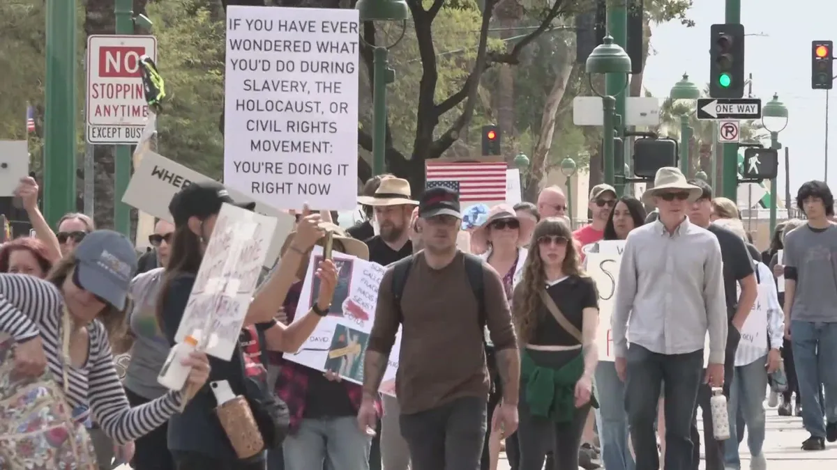 no kings protest — GB news