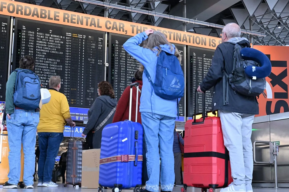 lufthansa strike germany flights — GB news