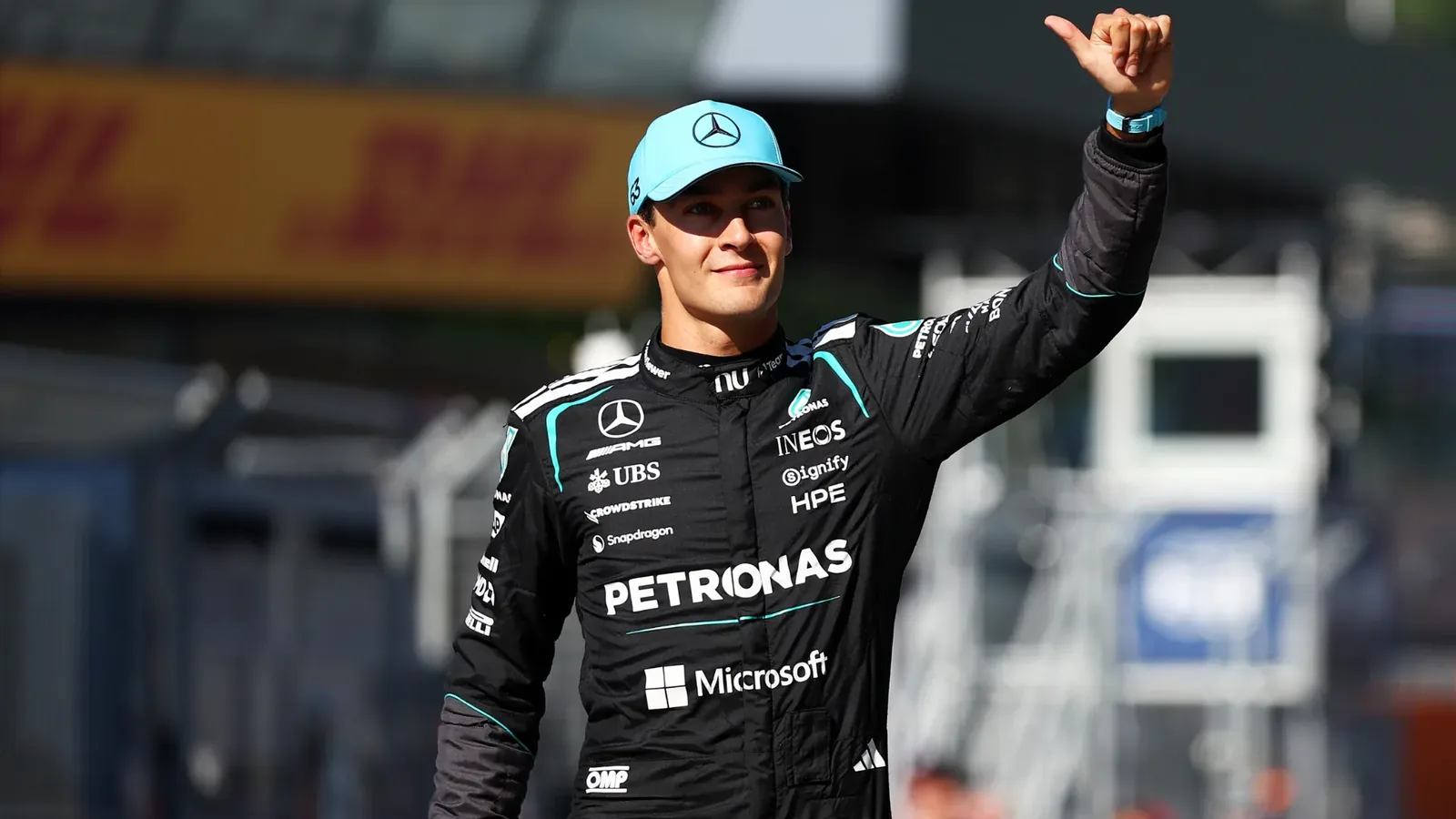 Austrian Grand Prix: George Russell grabs pole from Charles Leclerc after Max Verstappen crash