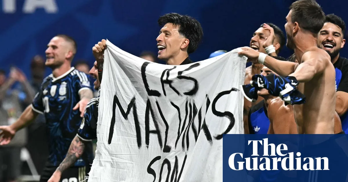 World Cup 2026: Argentina face fine for displaying Falklands banner after beating England