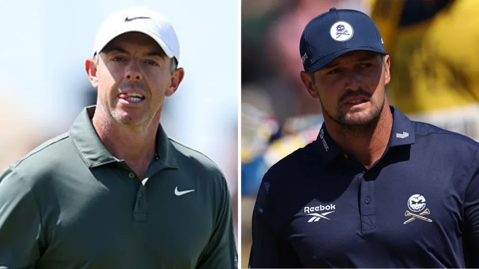 Rory McIlroy and Bryson DeChambeau