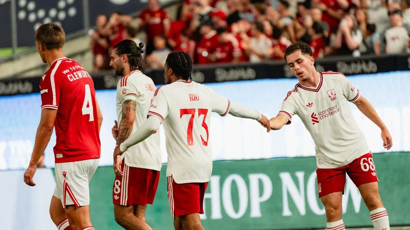Rio Ngumoha goal settles Liverpool v Wrexham clash in New York