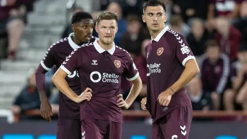 FT: Hearts 0-2 Sturm Graz (agg 0-6)