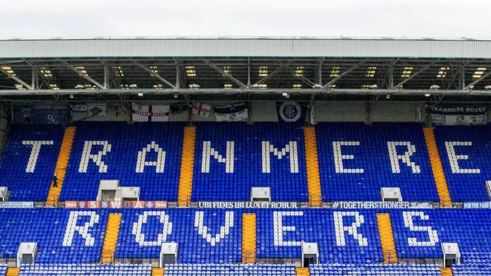 Tranmere Rovers stand