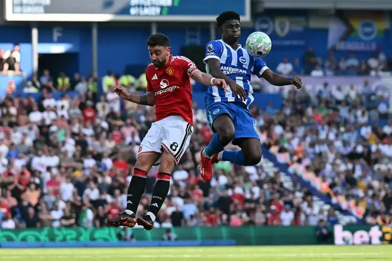 Baleba in action for Brighton